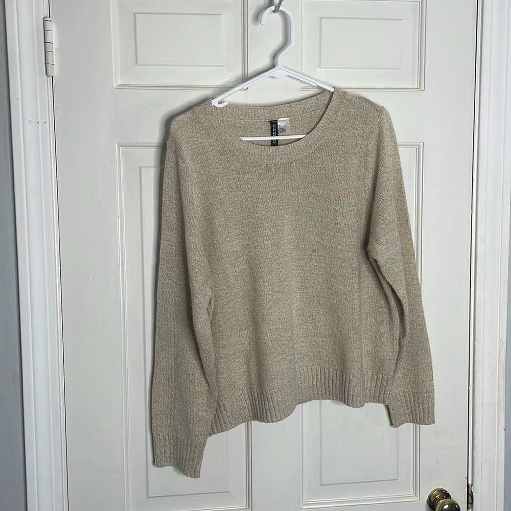 Tan sweater